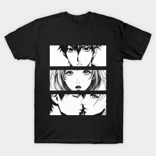 A Couple Meet Up Anime Eyes T-Shirt